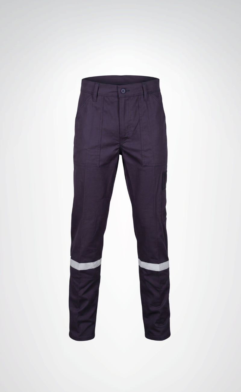 16/12 Gabardin Likralı Yazlık Tek Reflektörlü İşçi Pantolonu