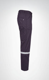 16/12 Gabardin Likralı Yazlık Tek Reflektörlü İşçi Pantolonu