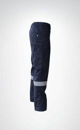 16/12 Gabardin Likralı Yazlık Tek Reflektörlü İşçi Pantolonu