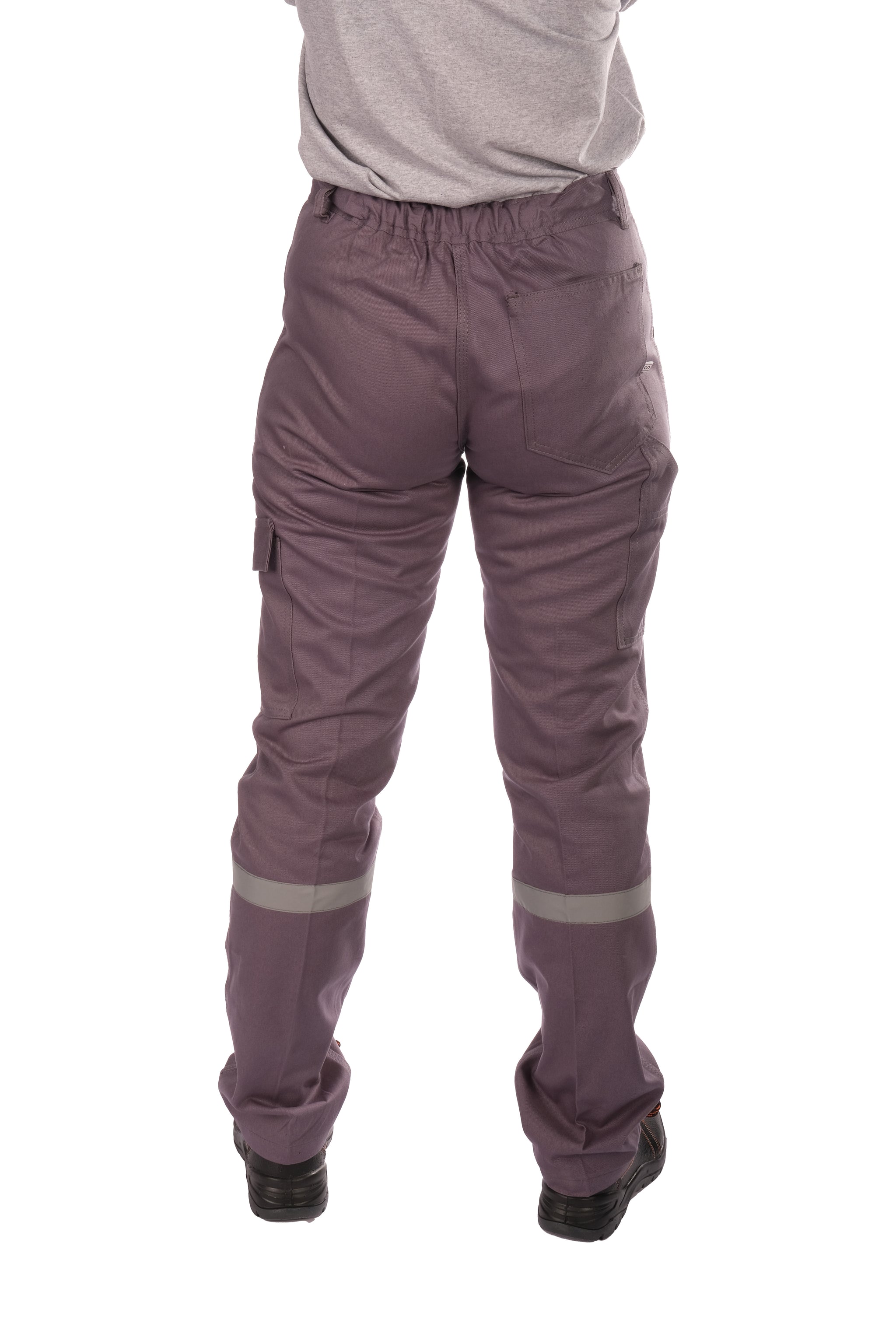 16/12 Gabardin Yazlık İşçi Pantolonu Tek Reflektörlü İş Pantolonu