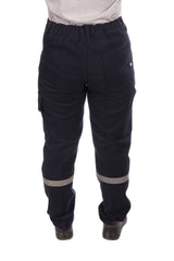7/7 Gabardin Kışlık İşçi Pantolonu Tek Reflektörlü Kalın İş Pantolonu