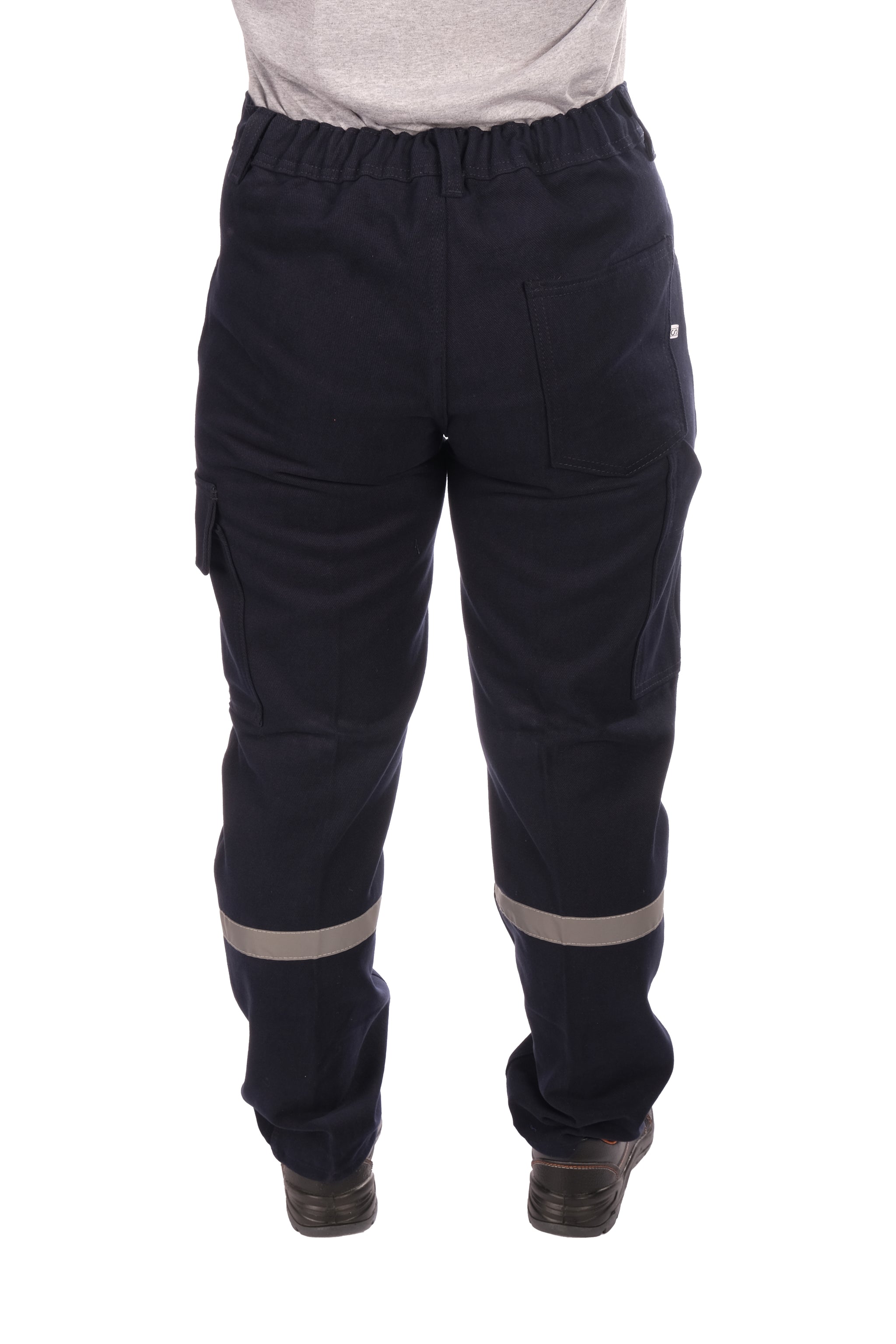 7/7 Gabardin Kışlık İşçi Pantolonu Tek Reflektörlü Kalın İş Pantolonu
