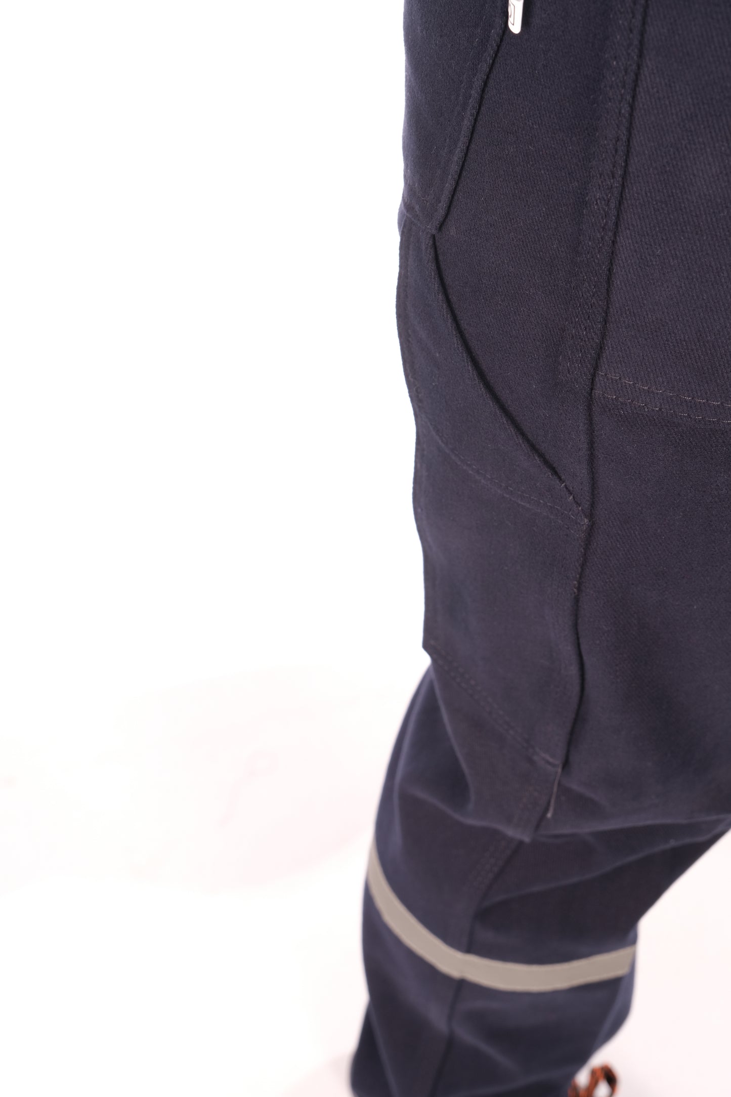 7/7 Gabardin Kışlık İşçi Pantolonu Tek Reflektörlü Kalın İş Pantolonu