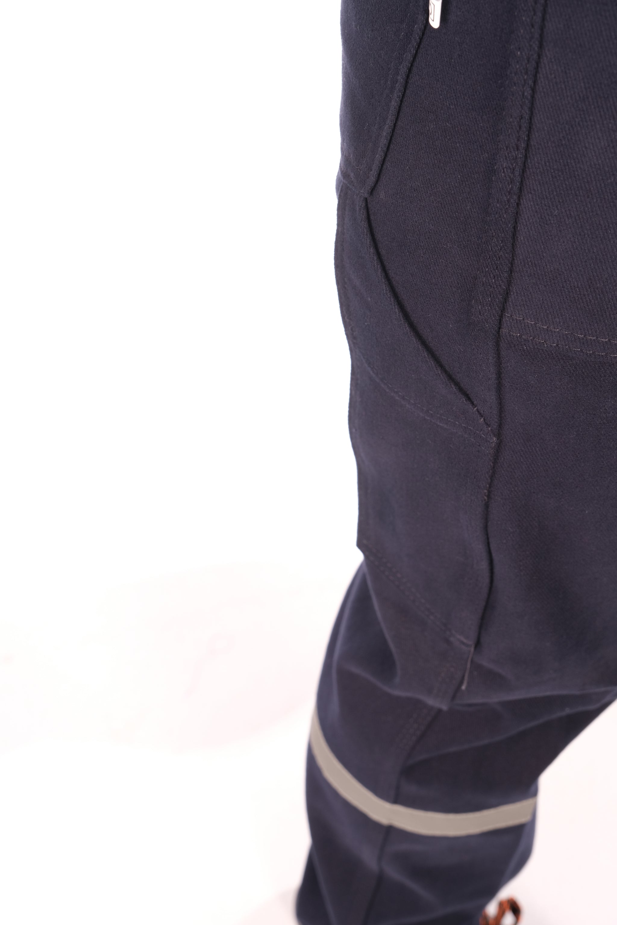 7/7 Gabardin Kışlık İşçi Pantolonu Tek Reflektörlü Kalın İş Pantolonu