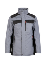 Allium - Ripstop Parka Kışlık Reflektörlü Kaban İçi Polarlı Su Geçirmez Nefes Alabilir Kapüşonlu Dayanıklı Mont