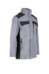 Allium - Ripstop Parka Kışlık Reflektörlü Kaban İçi Polarlı Su Geçirmez Nefes Alabilir Kapüşonlu Dayanıklı Mont