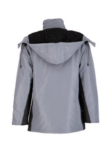 Allium - Ripstop Parka Kışlık Reflektörlü Kaban İçi Polarlı Su Geçirmez Nefes Alabilir Kapüşonlu Dayanıklı Mont