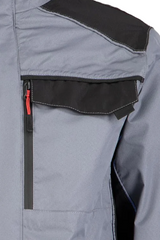 Allium - Ripstop Parka Kışlık Reflektörlü Kaban İçi Polarlı Su Geçirmez Nefes Alabilir Kapüşonlu Dayanıklı Mont