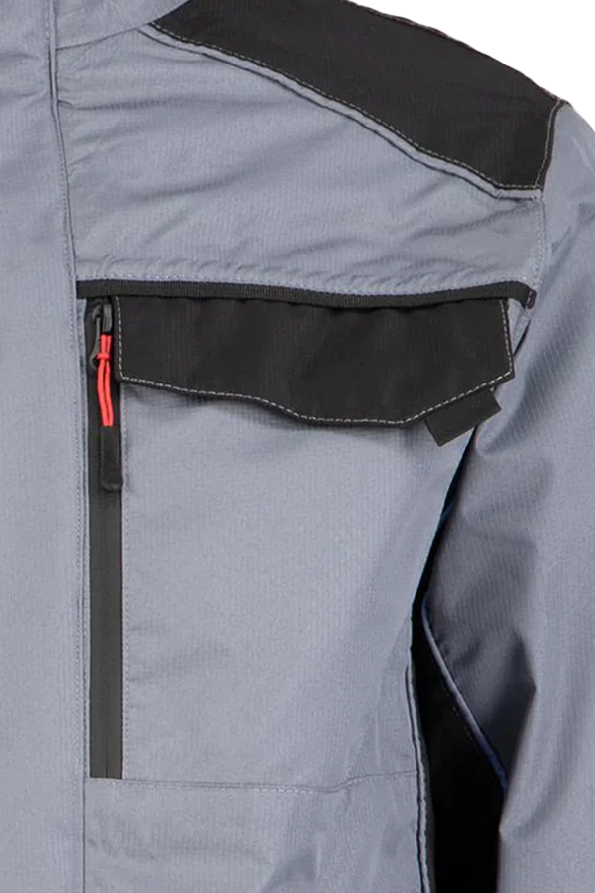 Allium - Ripstop Parka Kışlık Reflektörlü Kaban İçi Polarlı Su Geçirmez Nefes Alabilir Kapüşonlu Dayanıklı Mont