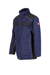 Allium - Ripstop Parka Kışlık Reflektörlü Kaban İçi Polarlı Su Geçirmez Nefes Alabilir Kapüşonlu Dayanıklı Mont