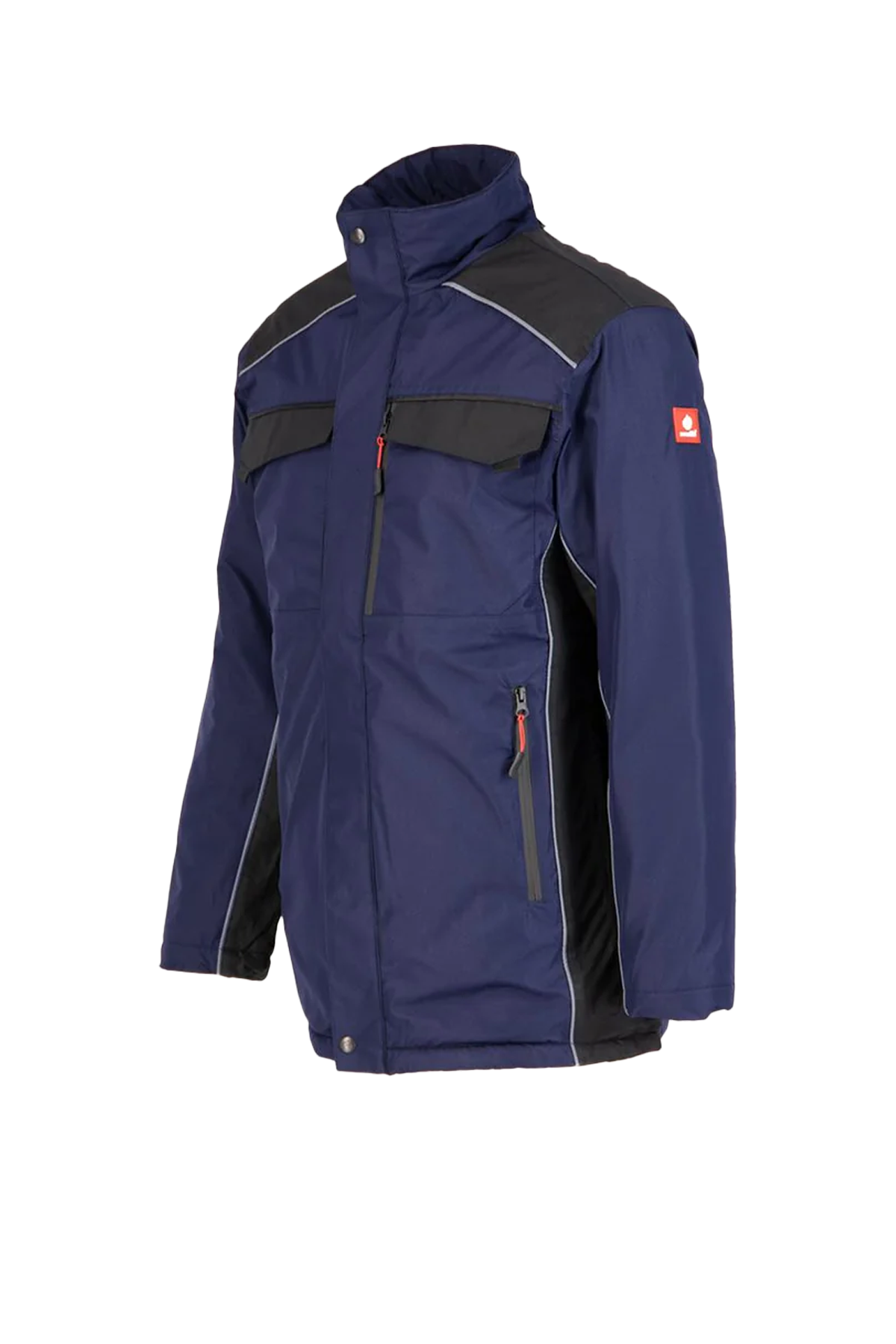 Allium - Ripstop Parka Kışlık Reflektörlü Kaban İçi Polarlı Su Geçirmez Nefes Alabilir Kapüşonlu Dayanıklı Mont