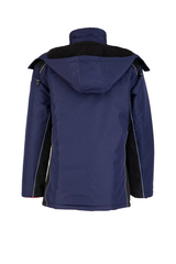 Allium - Ripstop Parka Kışlık Reflektörlü Kaban İçi Polarlı Su Geçirmez Nefes Alabilir Kapüşonlu Dayanıklı Mont