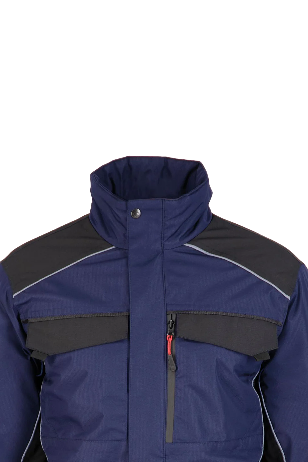 Allium - Ripstop Parka Kışlık Reflektörlü Kaban İçi Polarlı Su Geçirmez Nefes Alabilir Kapüşonlu Dayanıklı Mont