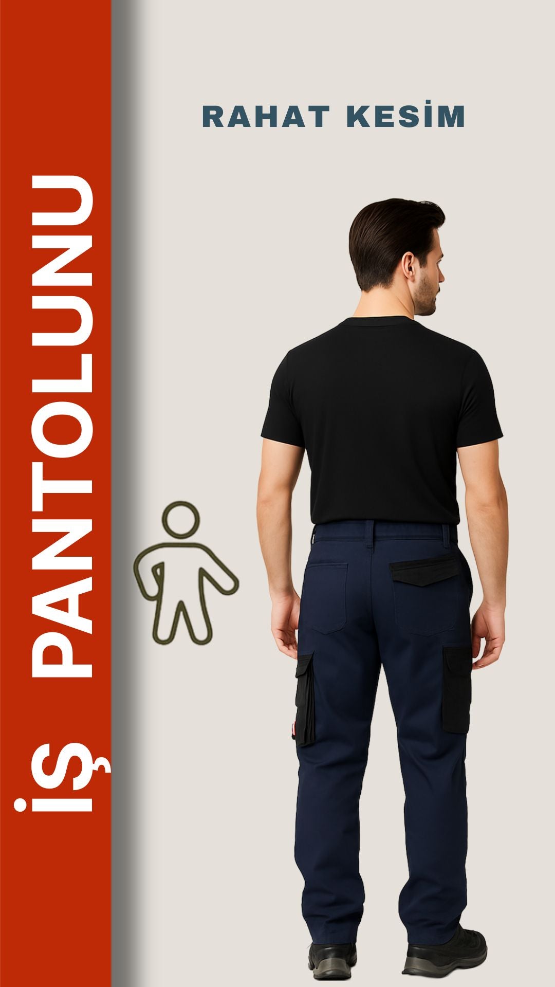 Armadillo Allium İş Pantolonu – Hafif, Dayanıklı ve Çok Cepli Rahat Tasarım