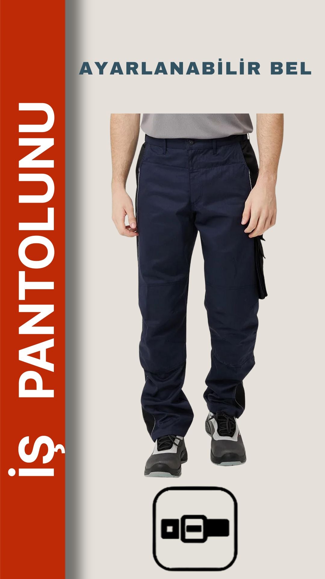 Armadillo Allium İş Pantolonu – Hafif, Dayanıklı ve Çok Cepli Rahat Tasarım