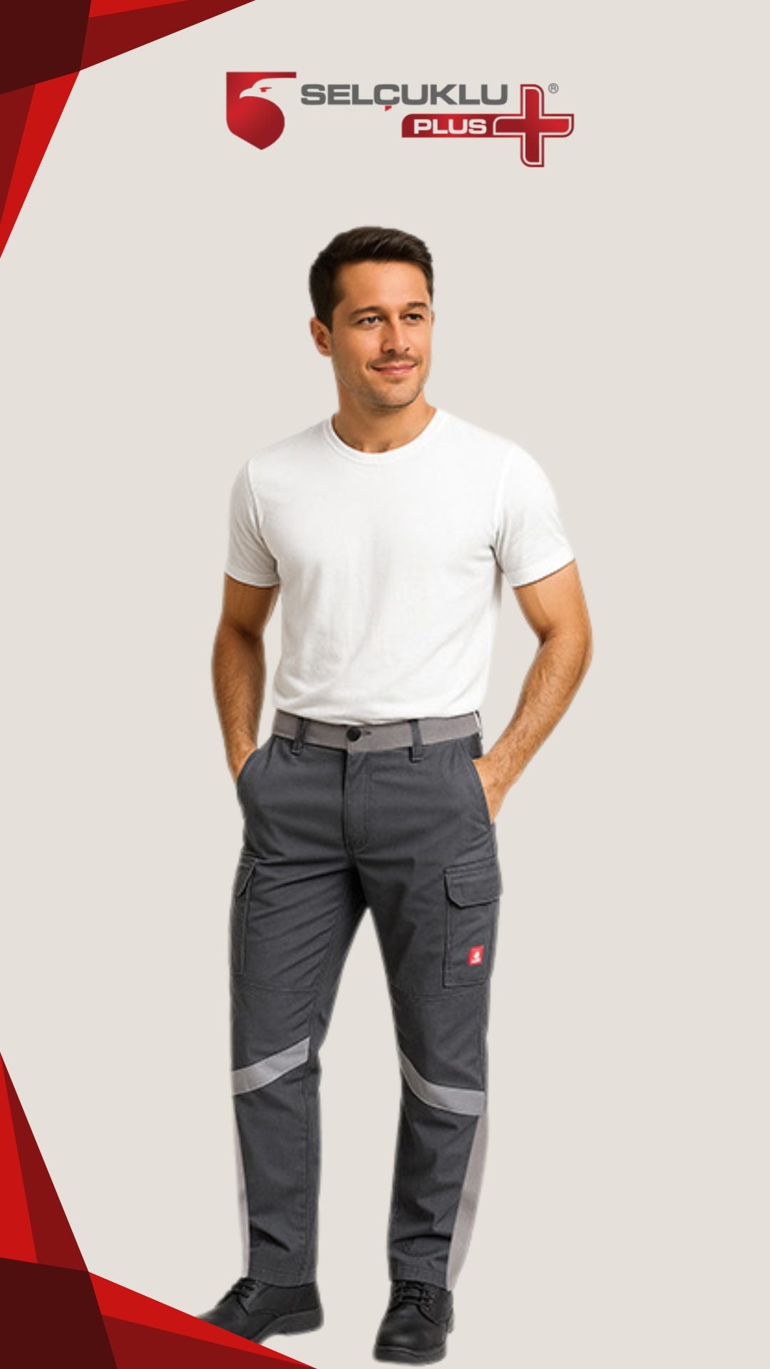 Armadillo Pyrus İş Pantolonu – Ergonomik Kesim, Çok Cepli Dayanıklı Yapı