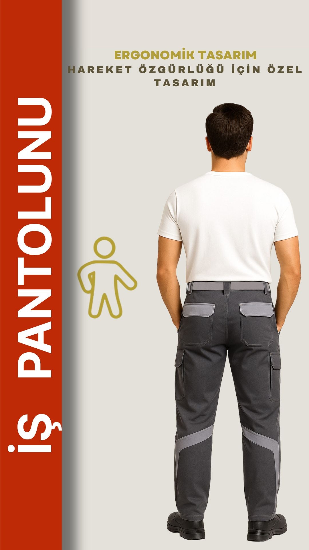 Armadillo Pyrus İş Pantolonu – Ergonomik Kesim, Çok Cepli Dayanıklı Yapı
