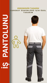 Armadillo Pyrus İş Pantolonu – Ergonomik Kesim, Çok Cepli Dayanıklı Yapı