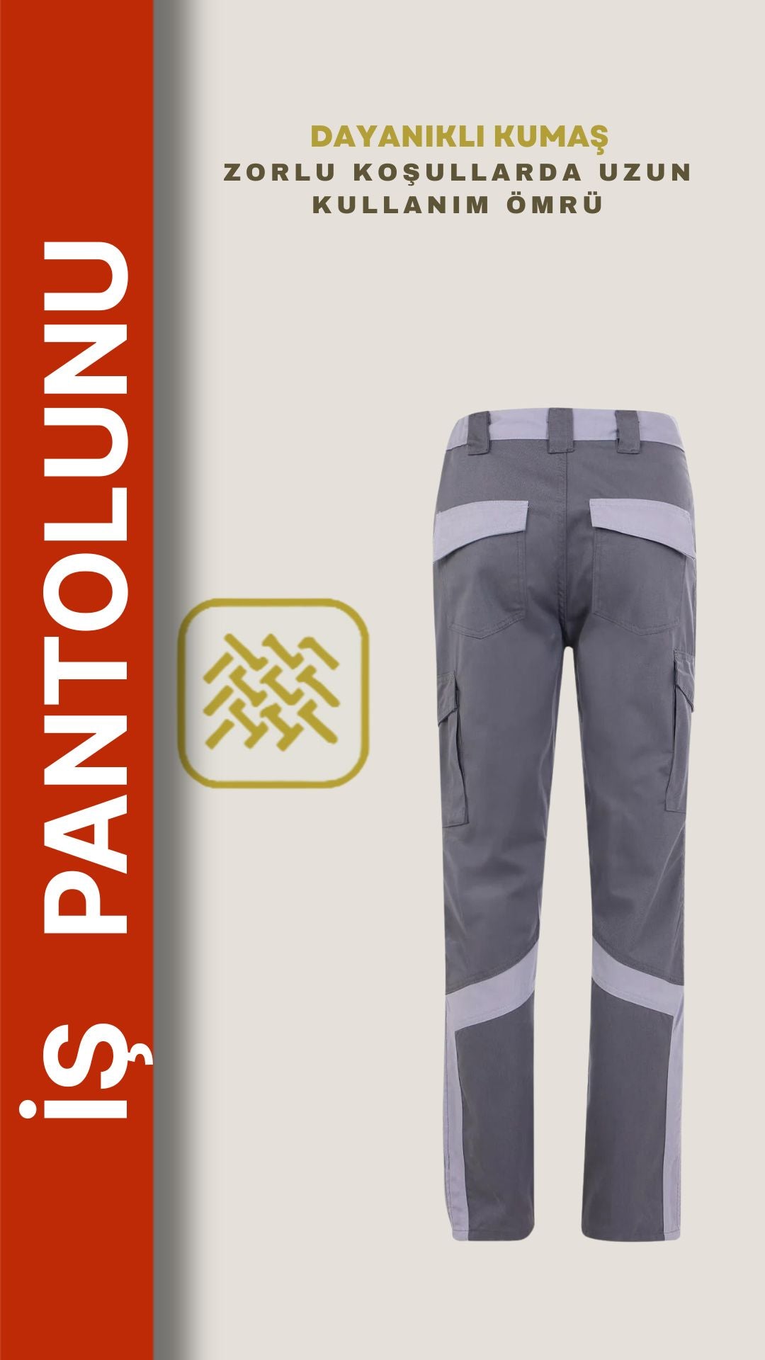 Armadillo Pyrus İş Pantolonu – Ergonomik Kesim, Çok Cepli Dayanıklı Yapı