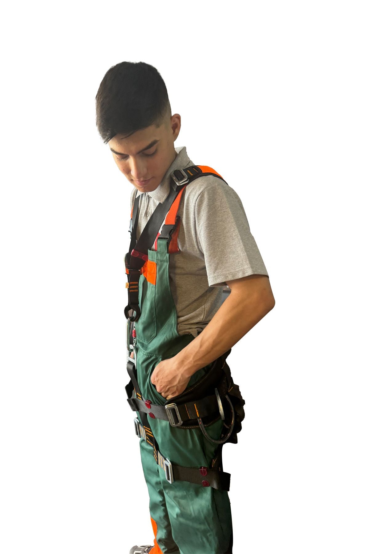 Eksed P-117 Düşüş Durdurma Ve Konumlandırma Kemeri Bel Bacak Destekli Emniyet Kemeri L-xl