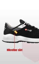 Forza Dielektrik 43452-07L Mikrofiber Süet Fiber Burunlu SRC S3 İş Güvenliği Ayakkabısı