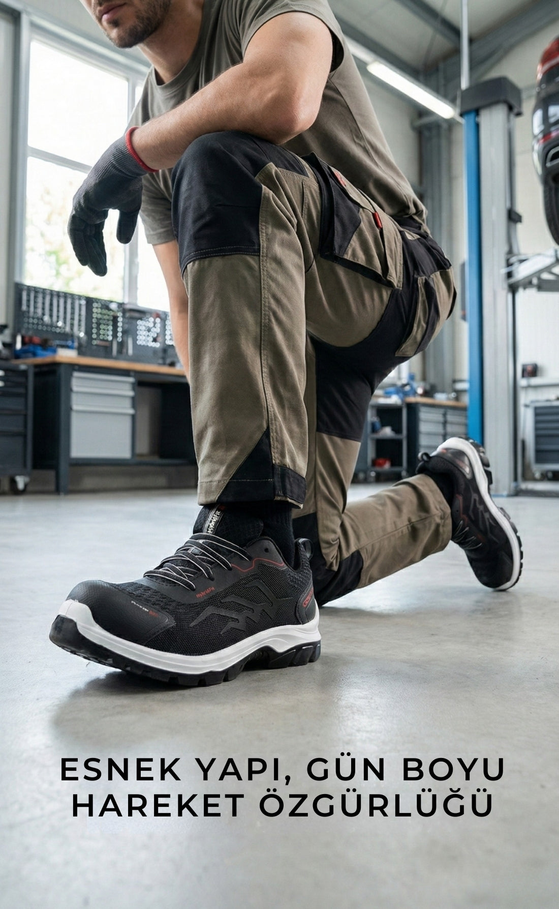 Gripper GPR 181 S1 İşçi Ayakkabısı – Konforlu ve Dayanıklı İş Güvenliği Ayakkabısı