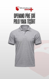 Openand Pike Gri ve Lacivert Polo Yaka T-Shirt