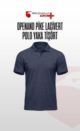 Openand Pike Gri ve Lacivert Polo Yaka T-Shirt