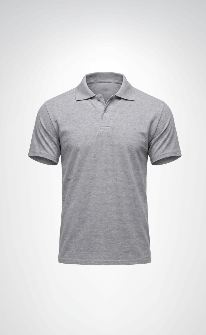 Openand Pike Gri ve Lacivert Polo Yaka T-Shirt