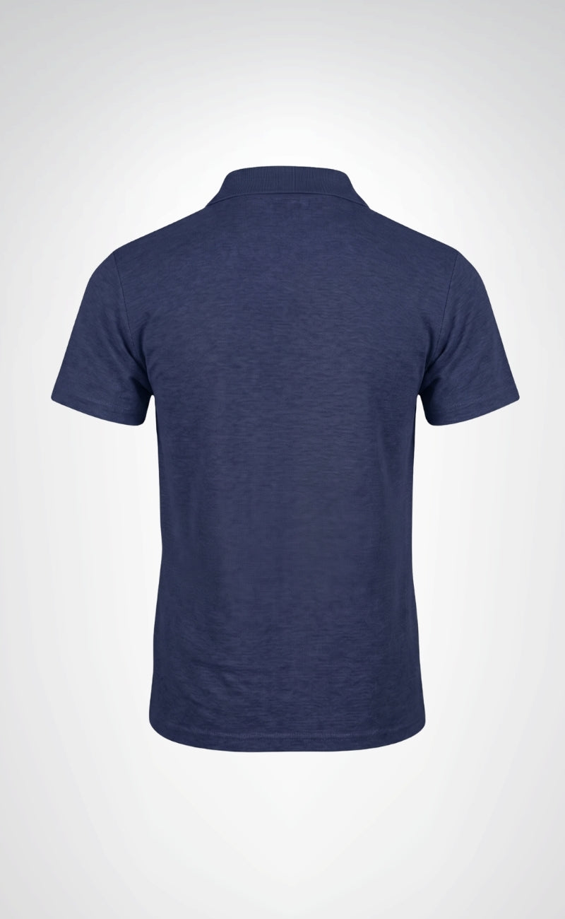 Openand Pike Gri ve Lacivert Polo Yaka T-Shirt