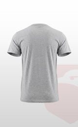 Openand Suprem Kumaş Gri ve Lacivert Bisiklet Yaka T-Shirt