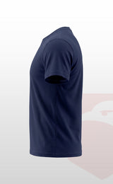 Openand Suprem Kumaş Gri ve Lacivert Bisiklet Yaka T-Shirt