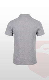 Openand Suprem Kumaş Gri ve Lacivert Polo Yaka Cepli T-Shirt