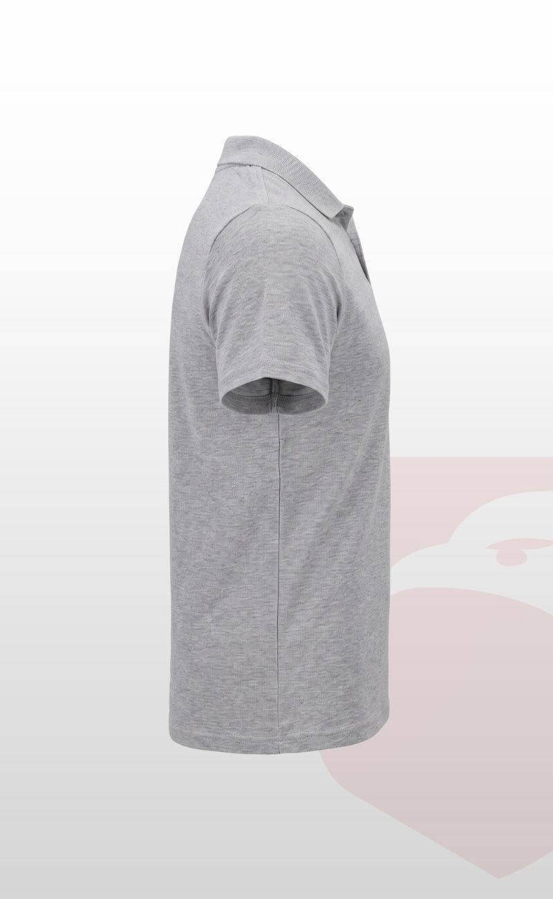 Openand Suprem Kumaş Gri ve Lacivert Polo Yaka T-Shirt
