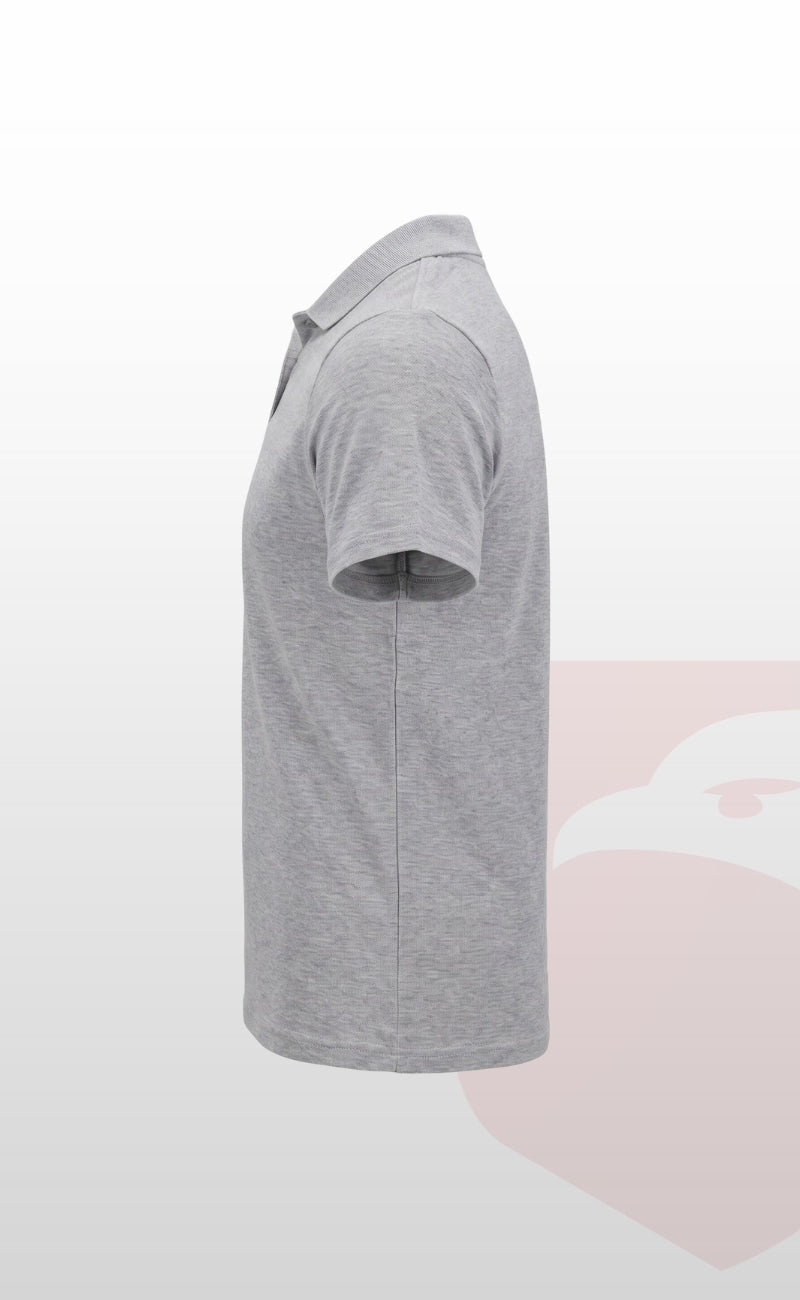 Openand Suprem Kumaş Gri ve Lacivert Polo Yaka T-Shirt