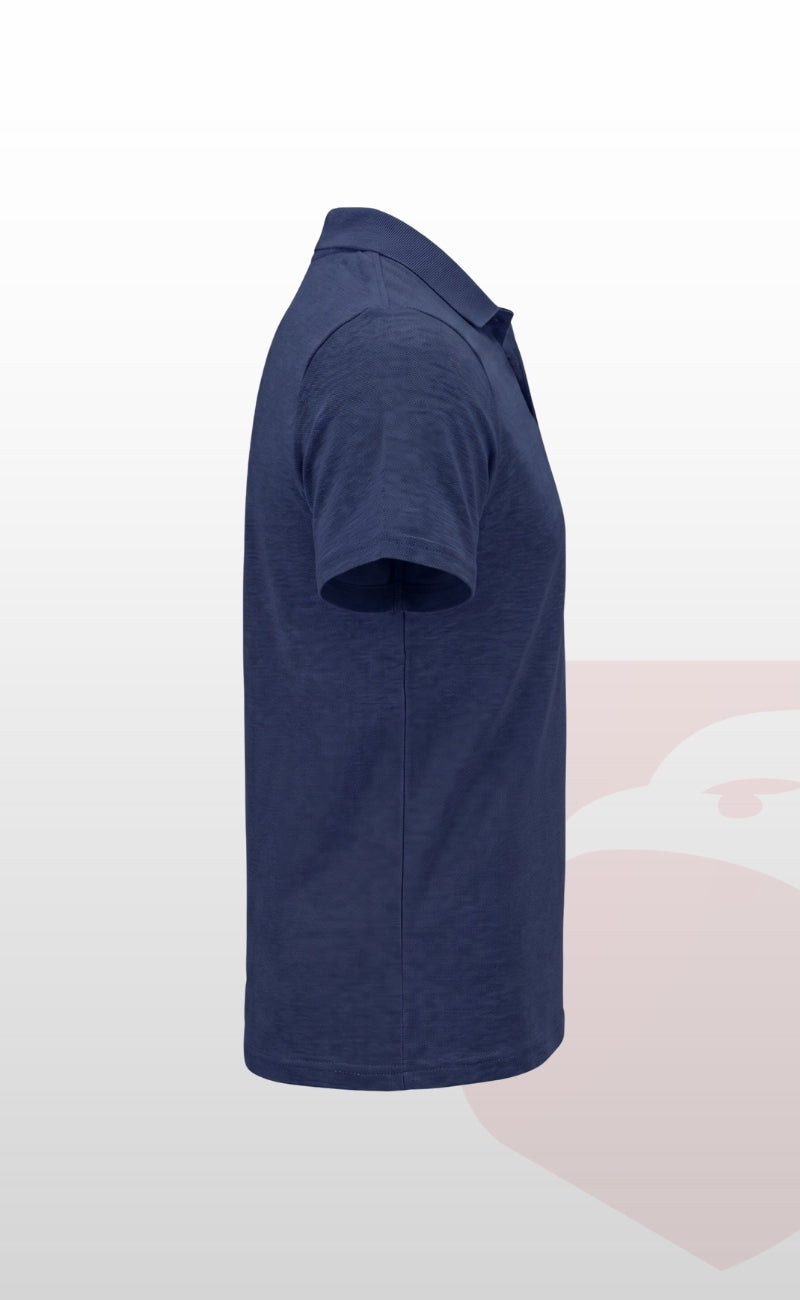 Openand Suprem Kumaş Gri ve Lacivert Polo Yaka T-Shirt