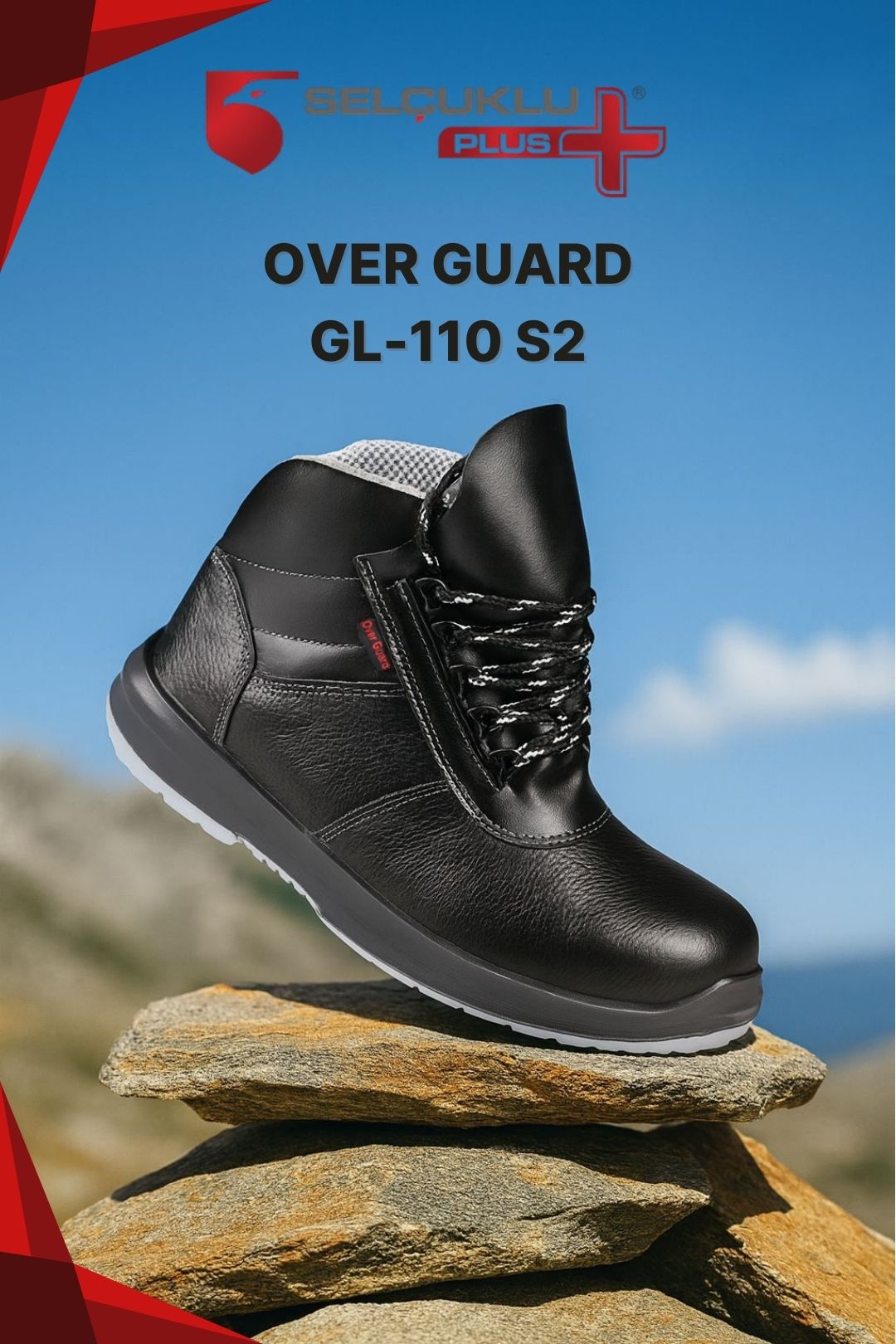 Overguard İş Botu Kompozit Burunlu Gl-110 S2