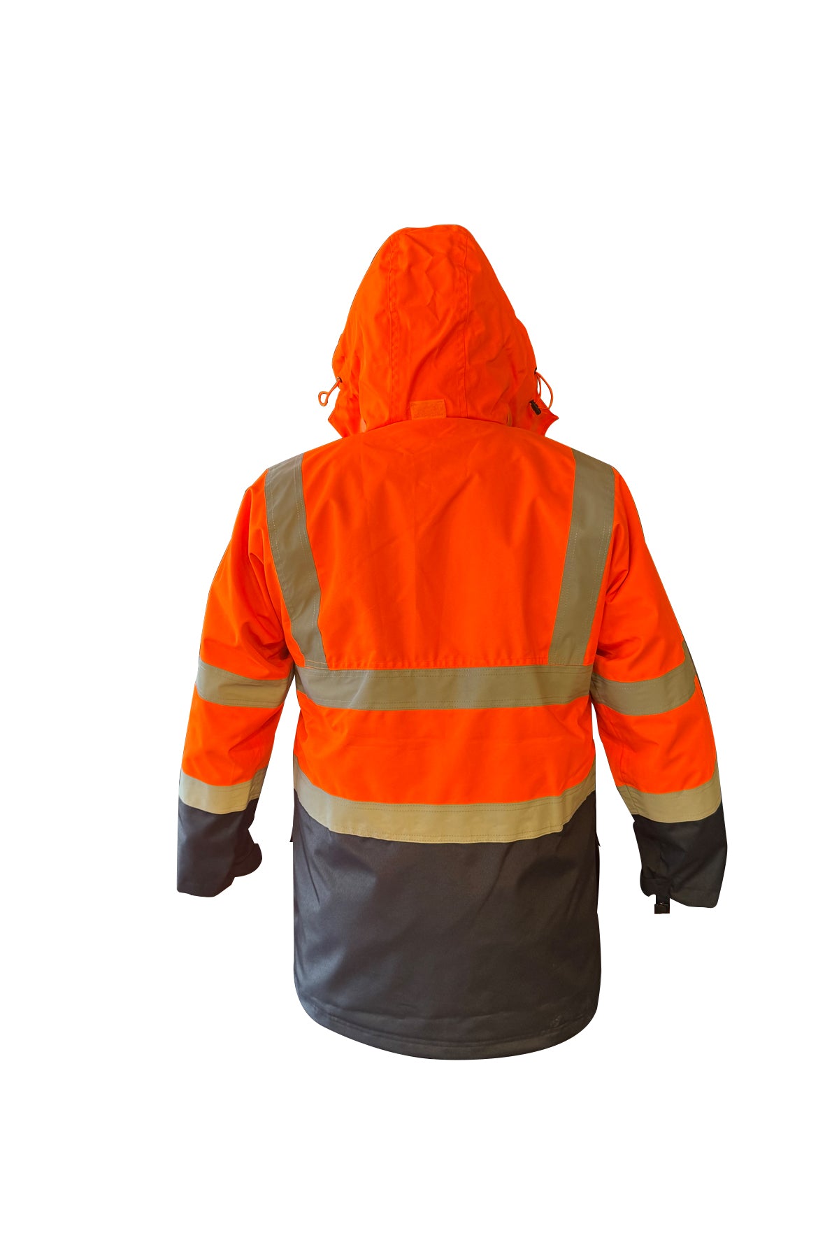 Oxford Reflektörlü 5+1 Parka Mont Yüksek Görünürlüklü Mont İş Kabanı