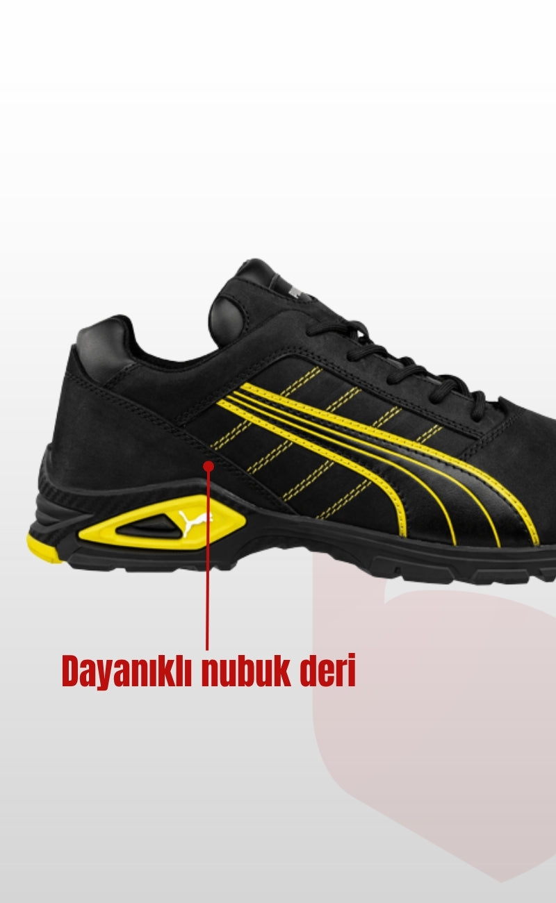 Puma Safety Amsterdam Low Alüminyum Burunlu Kaydırmaz Tabanlı S3 SRC İş Ayakkabısı