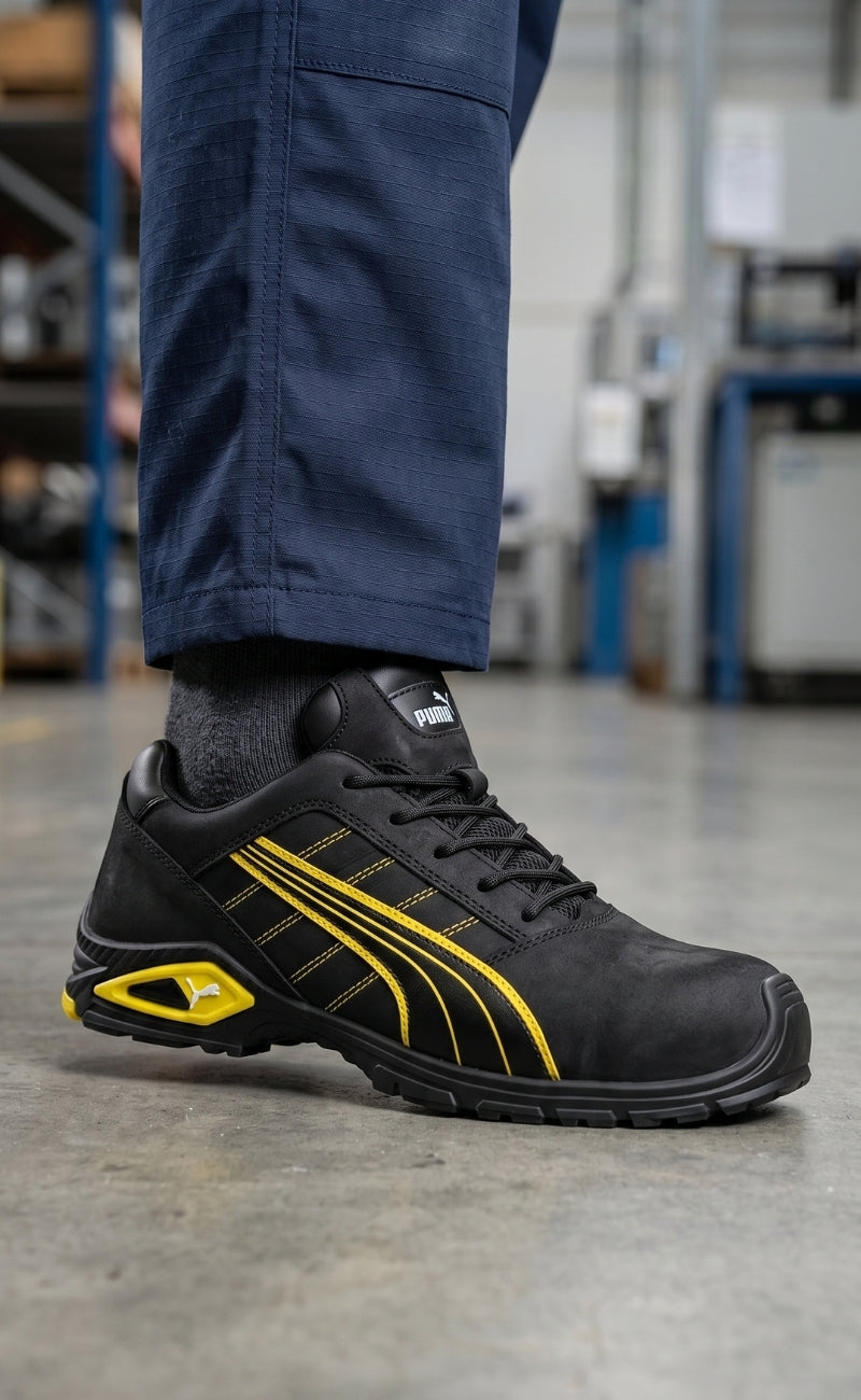 Puma Safety Amsterdam Low Alüminyum Burunlu Kaydırmaz Tabanlı S3 SRC İş Ayakkabısı