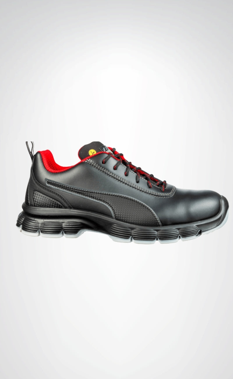 Puma Safety Condor Low S3 SRC ESD Çelik Burunlu Nubuk Deri İş Güvenliği Ayakkabısı Kahve Unisex Pro+