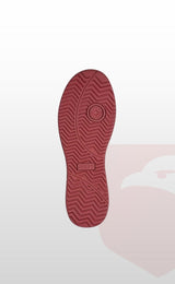 Puma Safety Frontcourt Low S3L ESD Fiberglass Burunlu Spor İş Güvenliği Ayakkabısı Siyah Kırmızı Pro