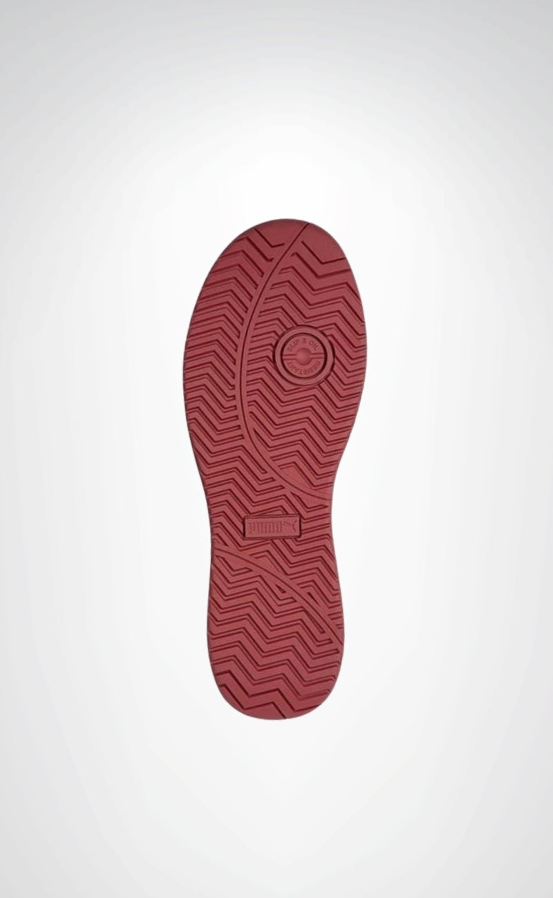 Puma Safety Frontcourt Low S3L ESD Fiberglass Burunlu Spor İş Güvenliği Ayakkabısı Siyah Kırmızı Pro