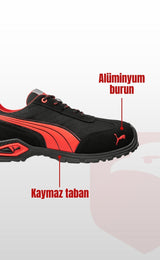 Puma Safety Madrid Low Alüminyum Burunlu Kaydırmaz Tabanlı S1 PL FO SR İş Ayakkabısı