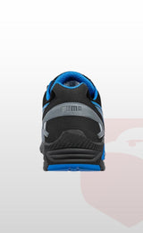 Puma Safety Rio Low S3 SRC Alüminyum Burunlu İş Güvenliği Ayakkabısı Siyah Mavi