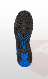 Puma Safety Rio Low S3 SRC Alüminyum Burunlu İş Güvenliği Ayakkabısı Siyah Mavi