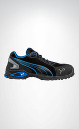 Puma Safety Rio Low S3 SRC Alüminyum Burunlu İş Güvenliği Ayakkabısı Siyah Mavi