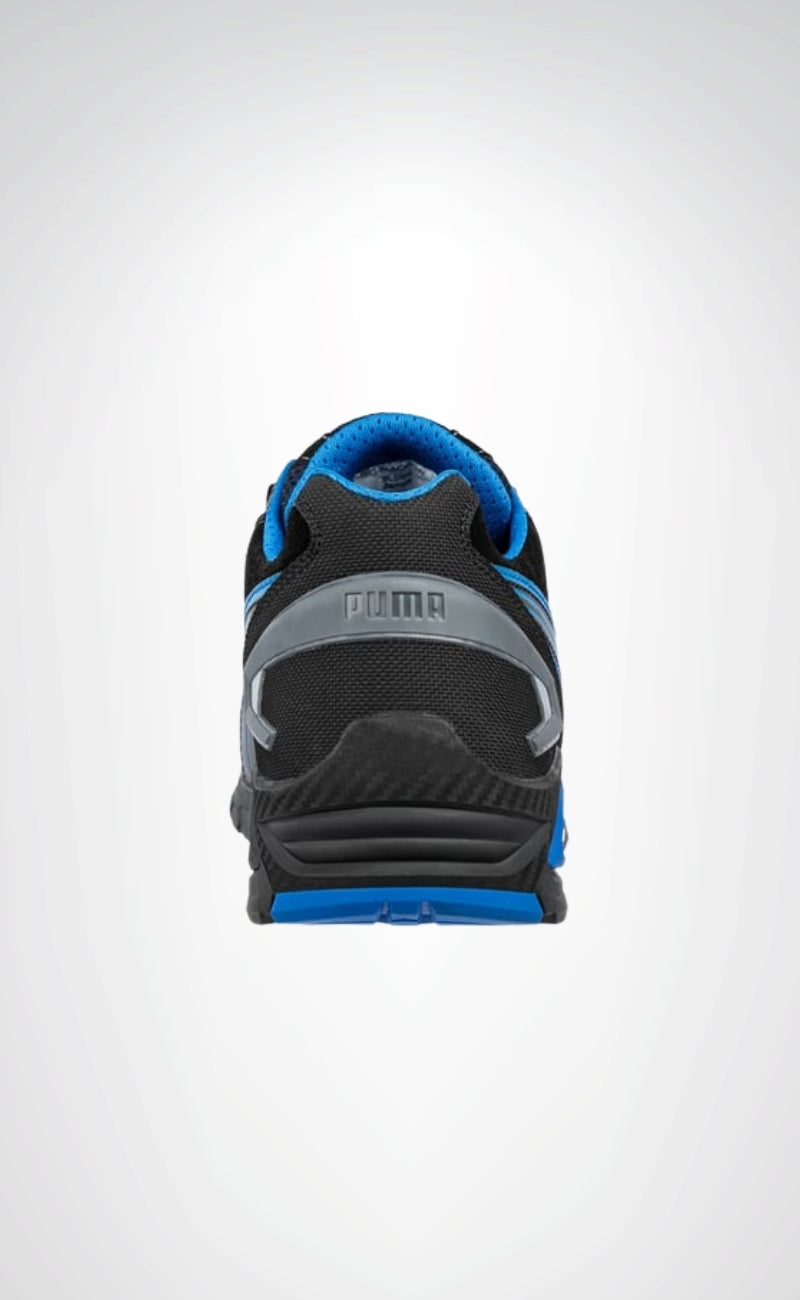 Puma Safety Rio Low S3 SRC Alüminyum Burunlu İş Güvenliği Ayakkabısı Siyah Mavi