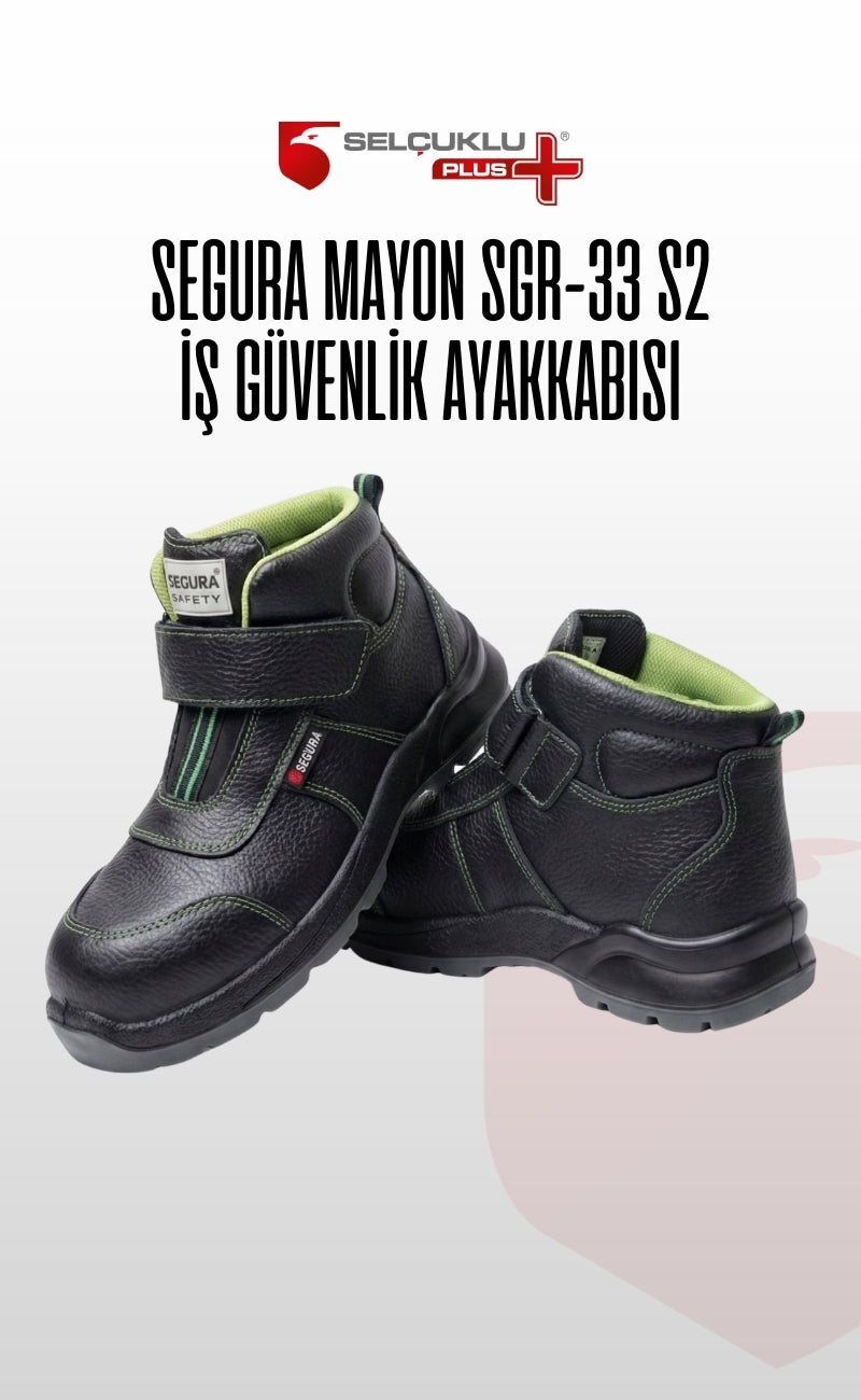 Segura Mayon SGR-33 S2 Çelik Burunlu İş Güvenlik Ayakkabısı
