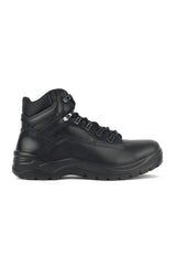 Jüpiter Bold-61 Siyah Deri Bot Çift Dansite PU-PU Taban İş Güvenlik Ayakkabısı
